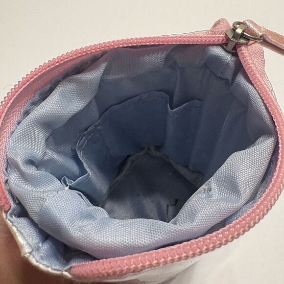 Star Confetti Telescopic Zippered Pencil Pouch Pink Silver - Picture 5 of 12